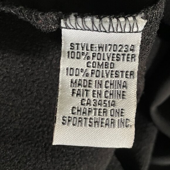 Jules & Leopold Black Rhinestone Trim Sleeveless BlouseTank Top-Large - Picture 6 of 12